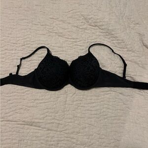 Skims black lace everyday bra